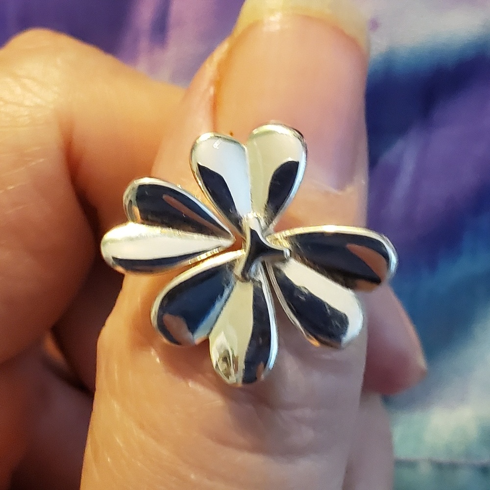 Pandora's Moving Clover Ring sz 56 NWT 🔥💍¡Final
